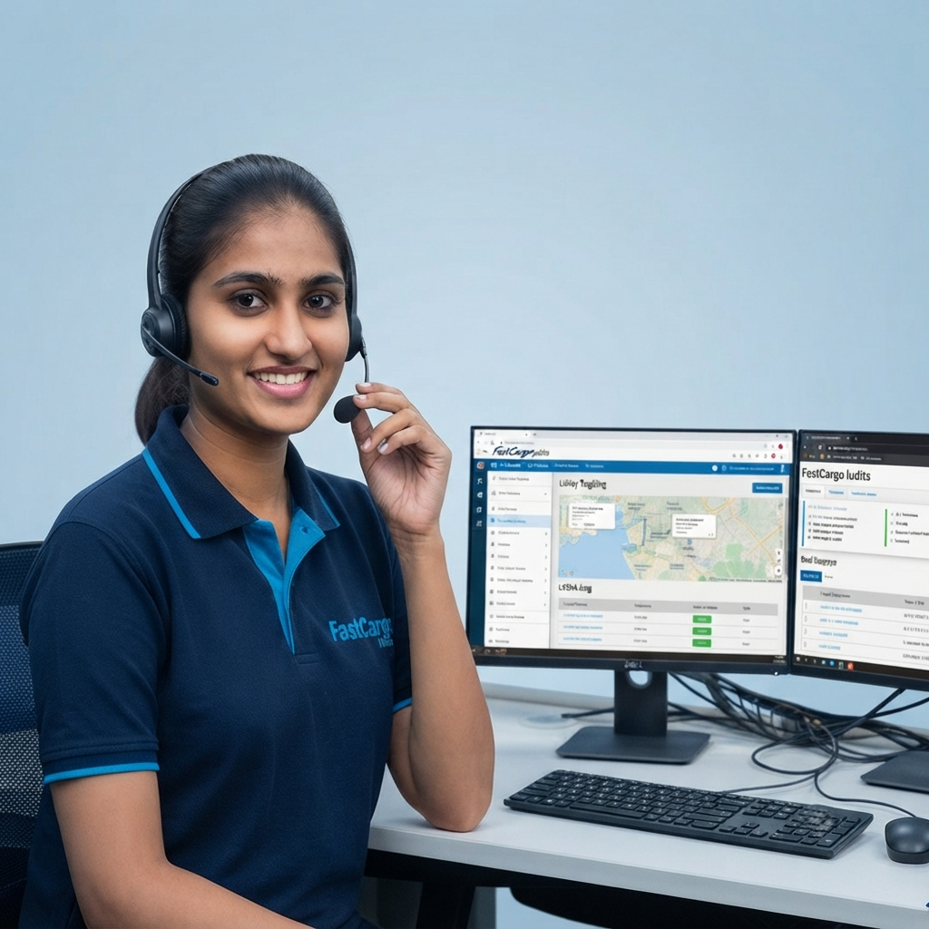 Fast Cargo India 24x7 customer support team